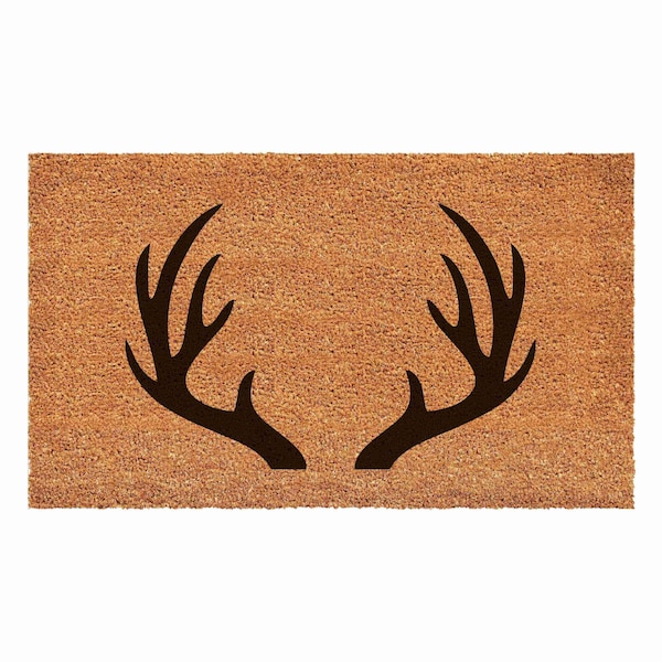 Calloway Mills Antler Monogram Door Mat, 24 x 36 Letter NP 108802436NP - main